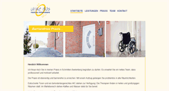 Desktop Screenshot of praxis-boes.de